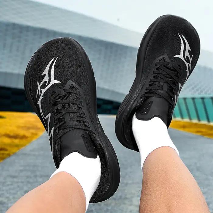 ELUVA chaussures larges anti-dérapant léger respirant chaussure de course minimaliste pieds nus chaussure d'entraînement anti-dérapant orteil chaussures de marche homme