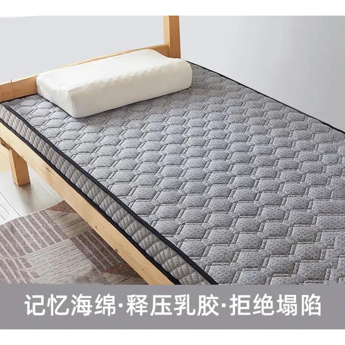 Coussin de matelas en coton à mémoire de forme en latex