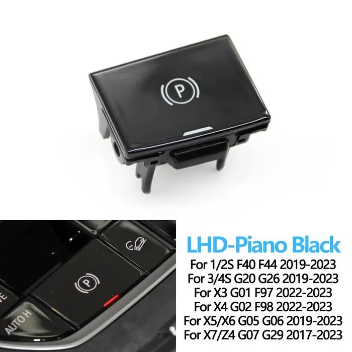 Bouton de commutation de stationnement de frein à main électronique de voiture LHD RHD