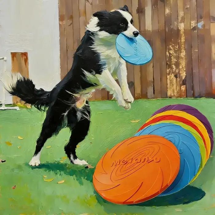 Disque volant résistant aux morsures pour chien