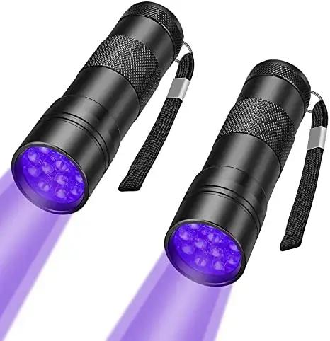 Lampe de poche à lumière noire UV 395nm