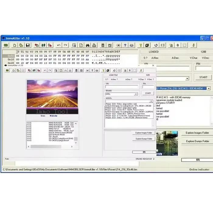 V1.10 Logiciel IMMO off Programmeur ECU Outil de sécurité automobile Nouvelle version 2025 1.1