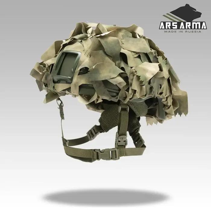 Housse 3D pour casque de chasse anti-IR, camouflage tactique airsoft et équipement wargame