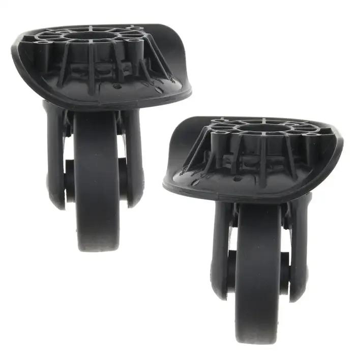 1 paire de roues de remplacement pour valise, roulettes pivotantes, réparation A90