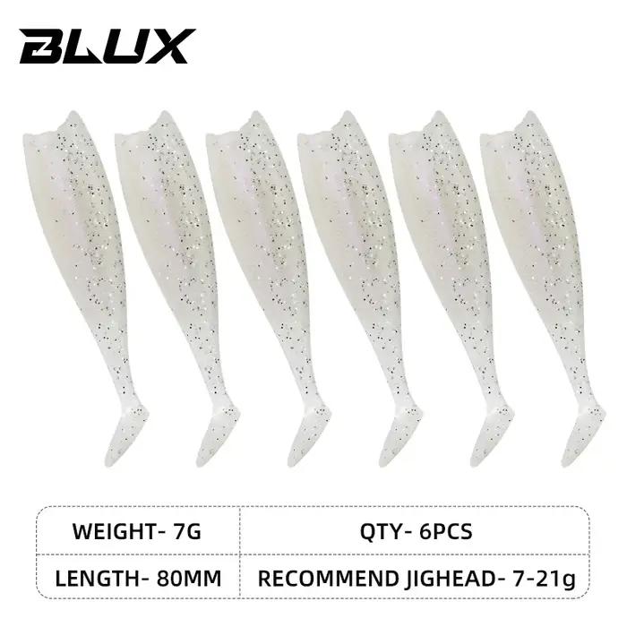 BLUX bld SHAD 80mm 105mm leurre de pêche souple