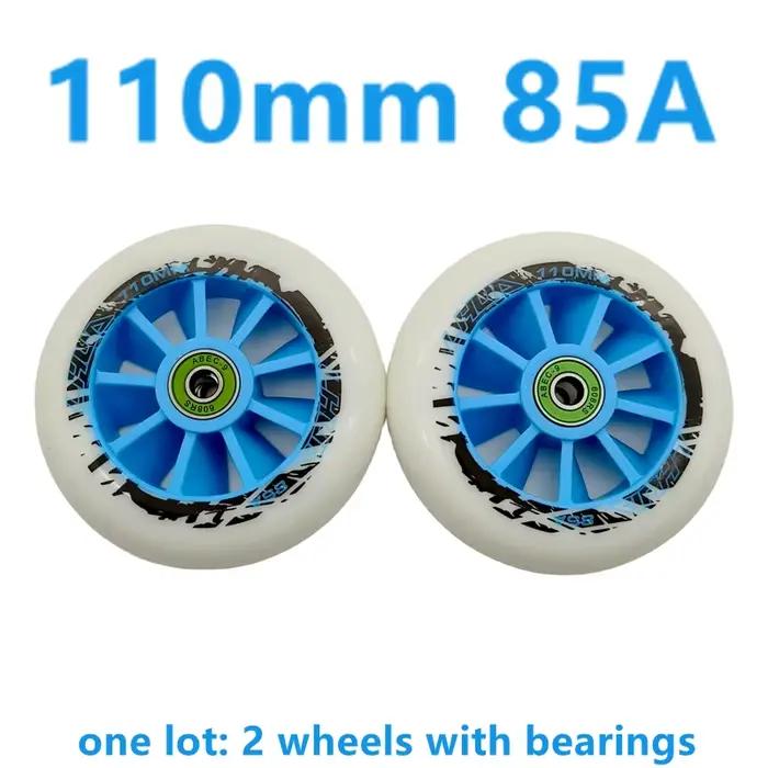 Accessoires de scooter roue de patin roue de scooter 90mm 110mm 120mm 125mm épaisseur de roue 24mm 2