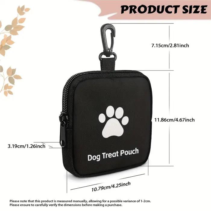 Sac de dressage pour chien multifonctionnel étanche et portable pour récompenses et friandises idéal pour les voyages et le transport d'accessoires pour animaux