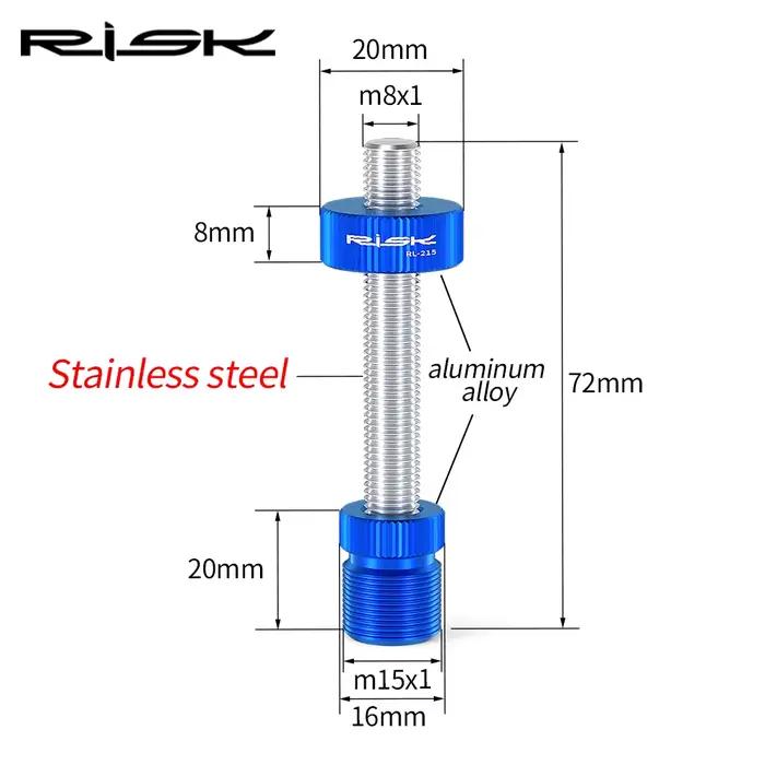 Risque RL215PRO vélo vélo carré et axe cannelé BB support inférieur Anti chute auxiliaire retrait dé
