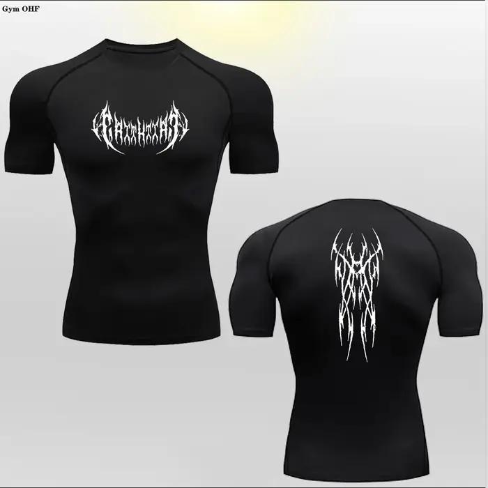 T-shirt de compression à manches longues pour homme