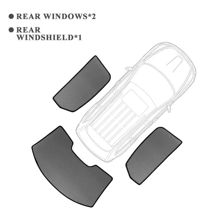 Pare-soleil de voiture pour Mercedes Benz Classe A URA arrière W177 2019-2023 2024
