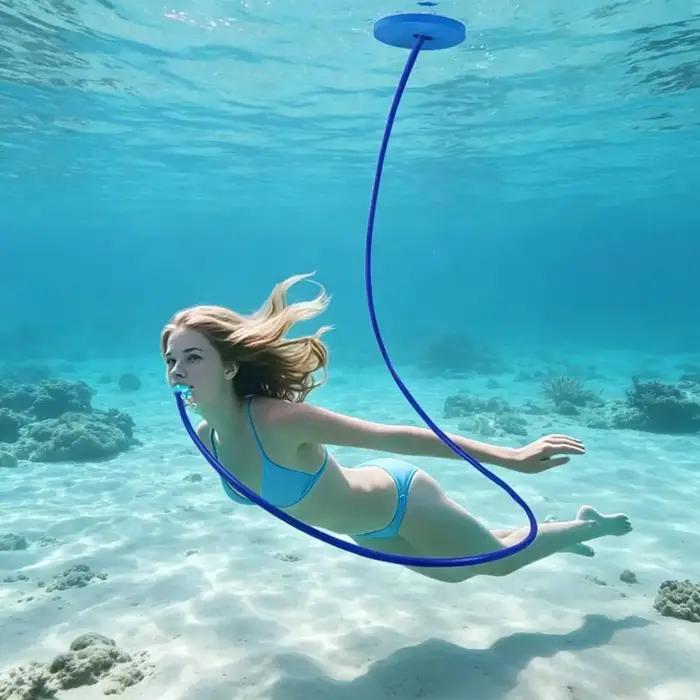 Ensemble de plongée portable avec tuba