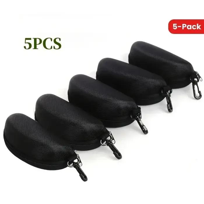 Boîte de protection de lunettes de soleil à fermeture éclair Portable