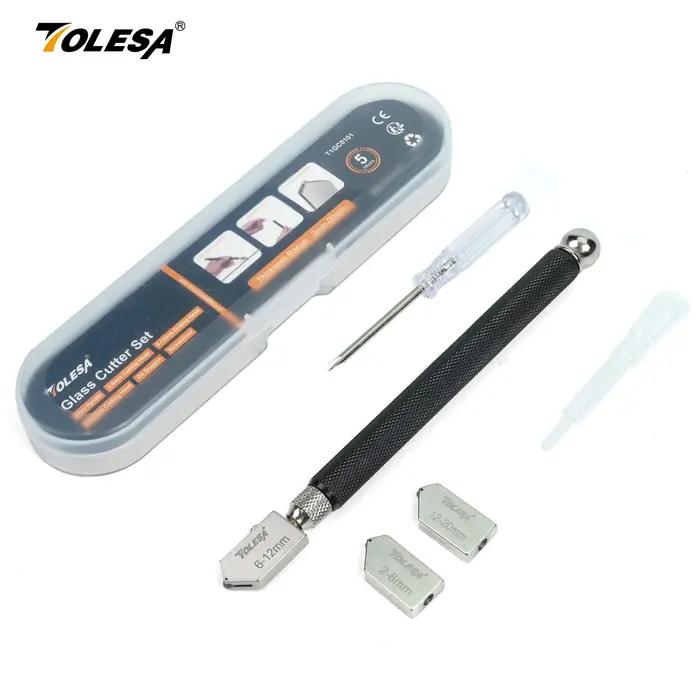 TOLESA Kits de coupe-verre 2 mm-20 mm