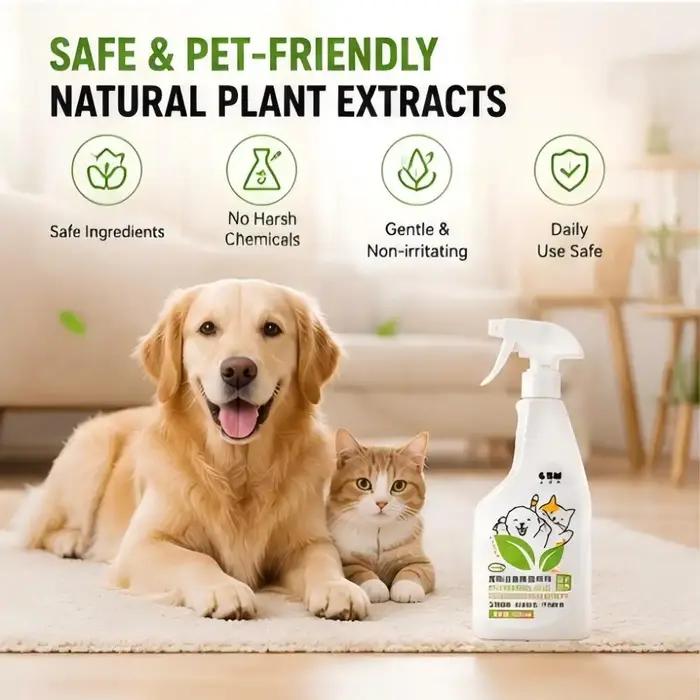 Spray Désodorisant pour Animaux de Compagnie