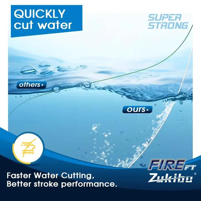ZUKIBO FIRE FT Micro ligne de tresse fondue simple brin 100M/200M/300M/500M ligne lisse, fine, haute