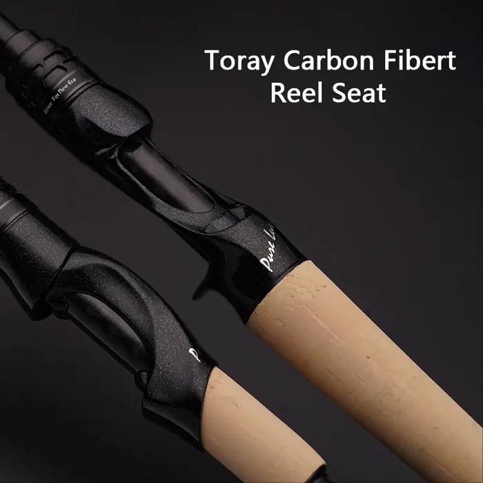 Canne à pêche PURELURE SHARPEN spinning et casting - Action XF/MF pour bar, brochet et carnassiers