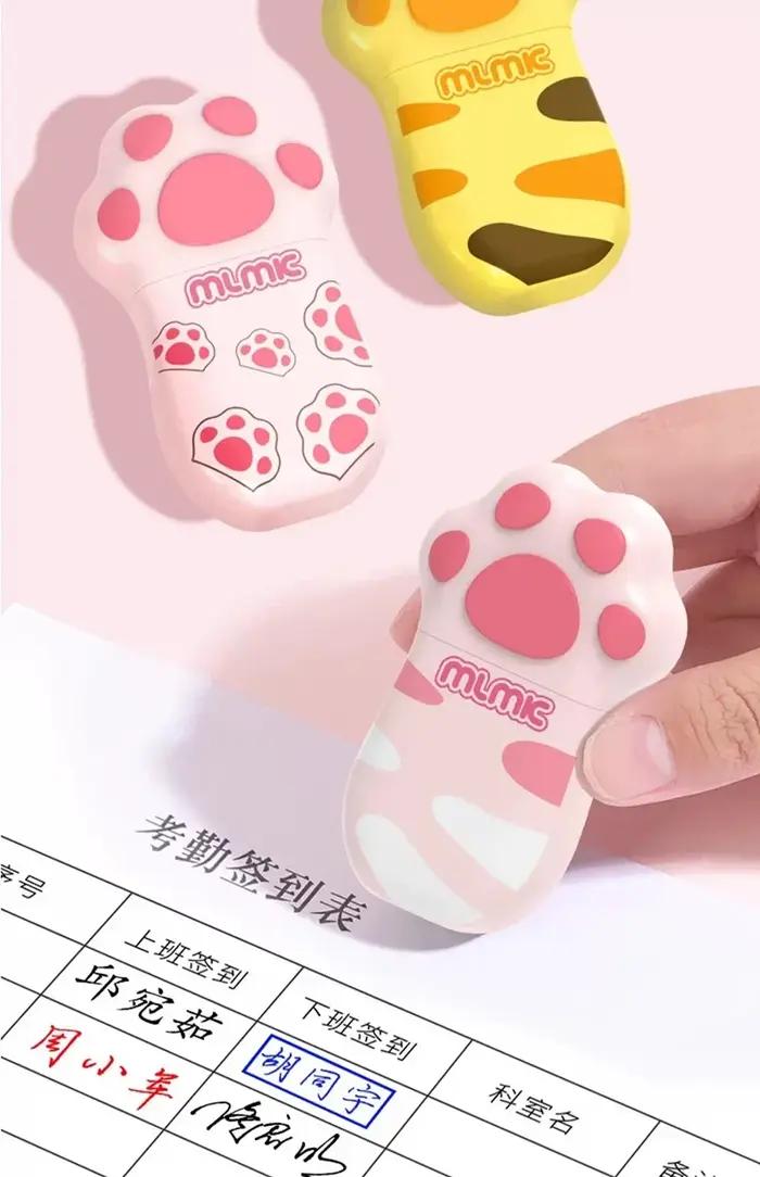 Sceau de nom personnalisable pour enfants timbre standard kawaii montessori pour vêtements maternelle et activités scolaires