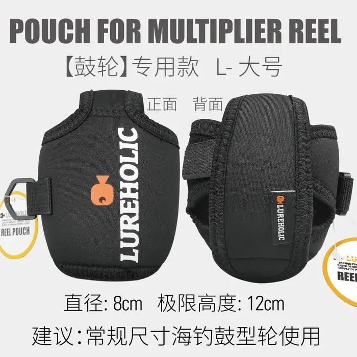 LUREHOLIC pochette de moulinet en néoprène épais moulinet de pêche sac de protection housse pour fil