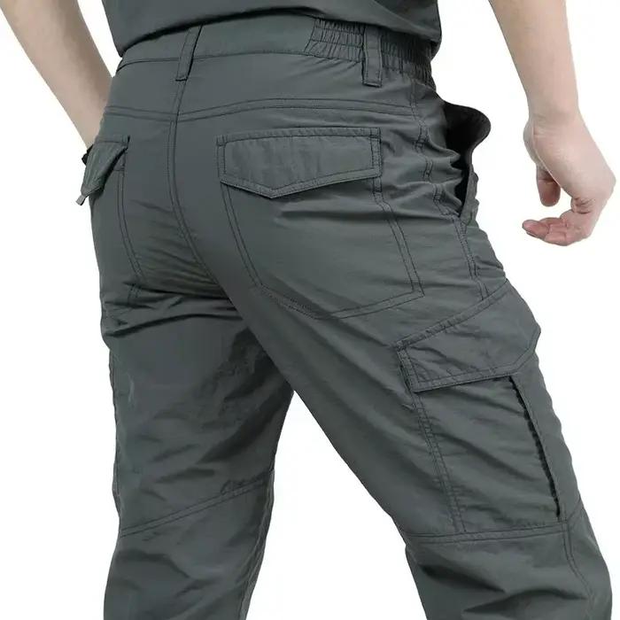 Pantalon cargo tactique imperméable homme 2024 - Chasse été, militaire, outdoor - Respirant et séchage rapide