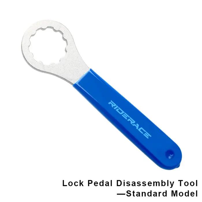 Outil de démontage de bague de verrouillage de broche d'essieu de pédale de vélo 10T multifonctionnel pour réparation de vélo occasions spéciales