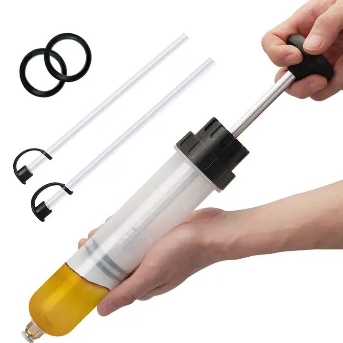 Extracteur d'huile de liquide de frein de voiture, seringue de changement d'huile automatique avec t