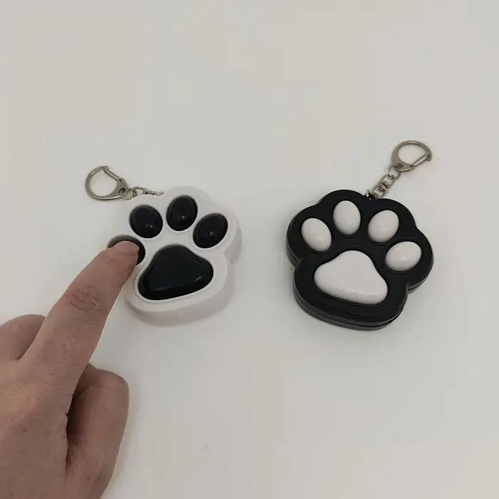 Porte-Clés en Forme de Griffe de Chat, Jouet de Décompression, Pendentif Mignon pour Couple, Sac de