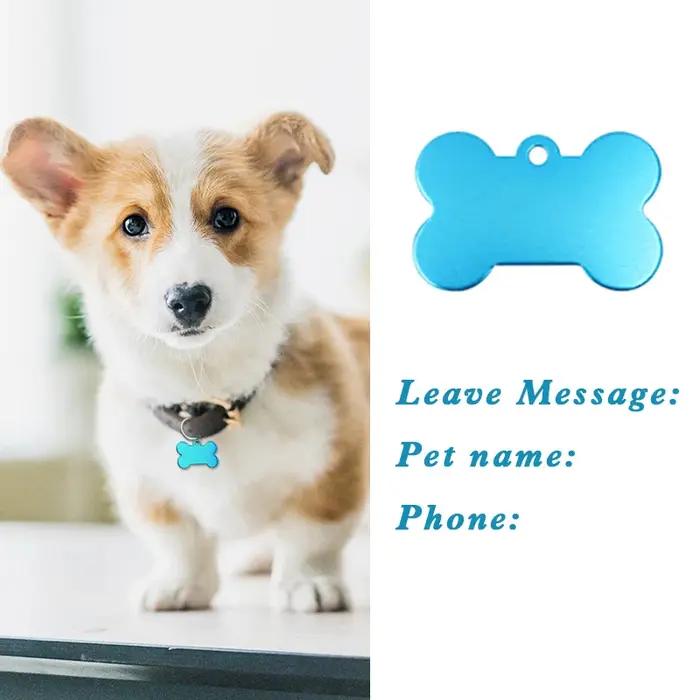 Étiquette d'identification Anti-perte pour chien