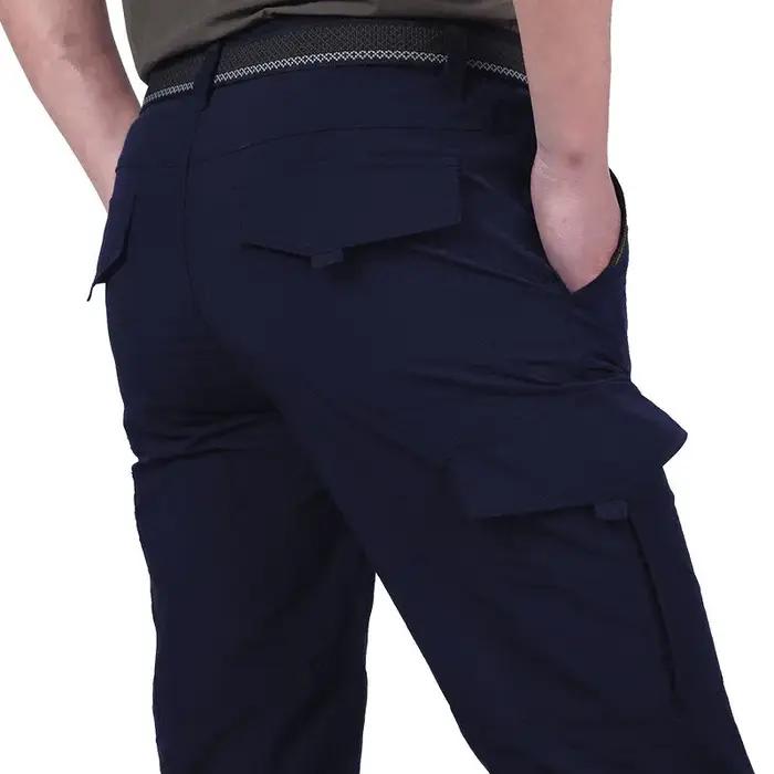 Pantalon militaire été chasse léger imperméable respirant cargo camping tactique déperlant