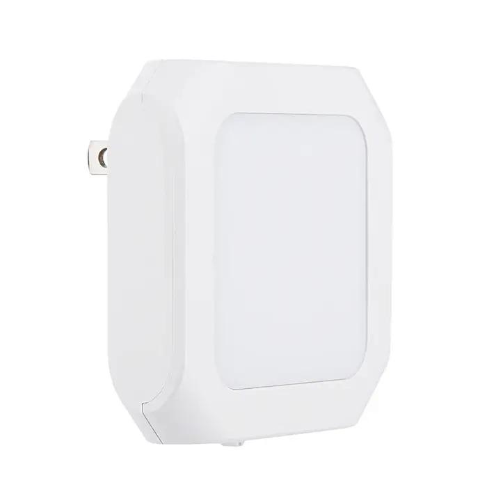 Veilleuse avec prise ue/US contrôle de la lumière LED lampe de nuit appliques murales pour la maison
