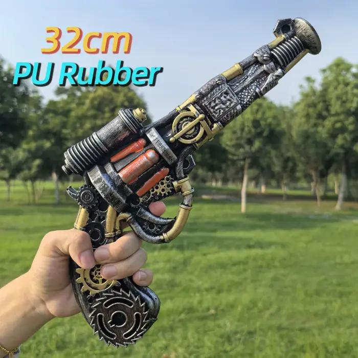 Destin 2 épines canon à main Revolver arme accessoire Thron canon à main modèle Cosplay caoutchouc j