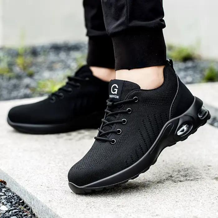 Bottes de sécurité homme TANRDON avec embout en acier pour sécurité maximale durabilité et confort quotidien travail construction industrie maintenance