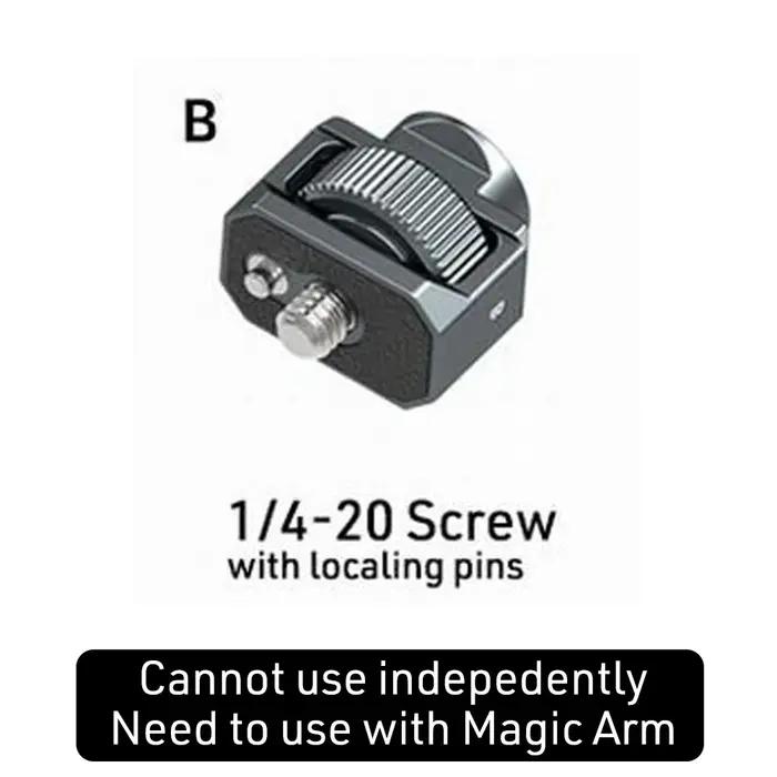 Support MagicArm multifonction pour caméra, appareil photo et moniteur - Argent, Blanc, Bleu, Gris, Jaune, Or, Orange, Violet, Noir, Vert