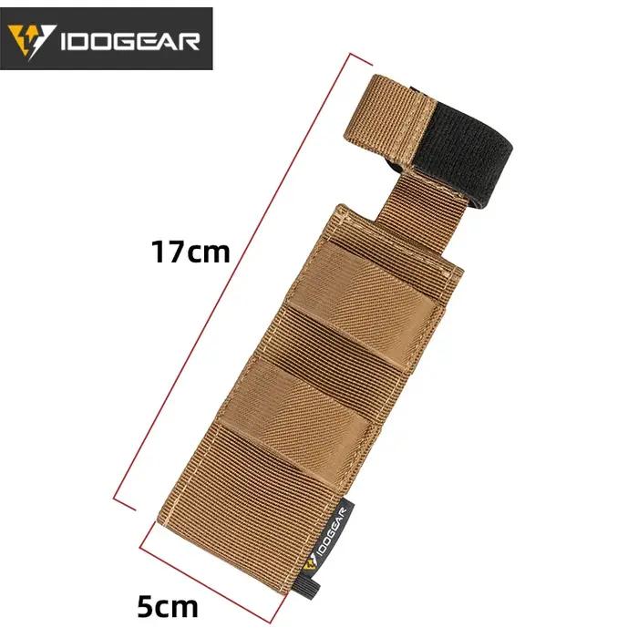 Porte-ciseaux tactique IDOGEAR avec poche tourniquet - Support MOLLE pour équipement de chasse et premiers secours