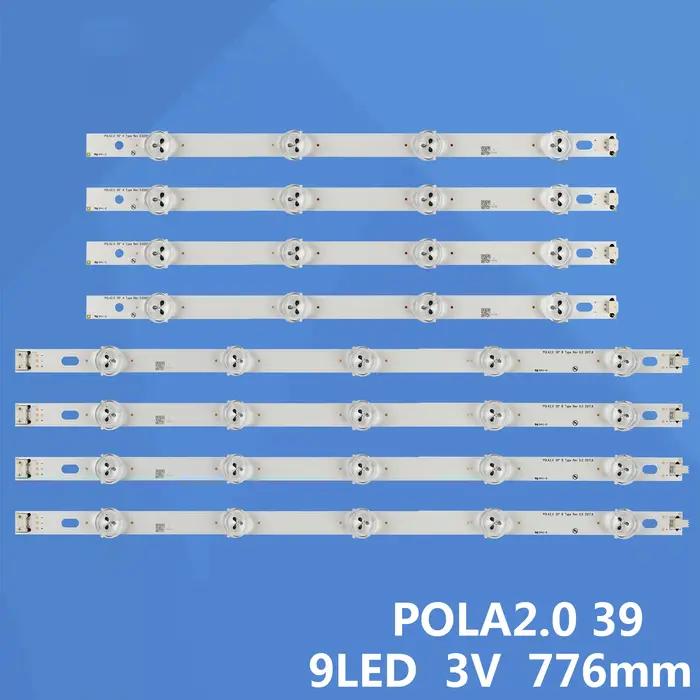 Bande de rétro-éclairage LED pour 39LN5100 39LN5300 39LA620S 39LN540V 39LN570V 39LN575S 39LA620V 39L