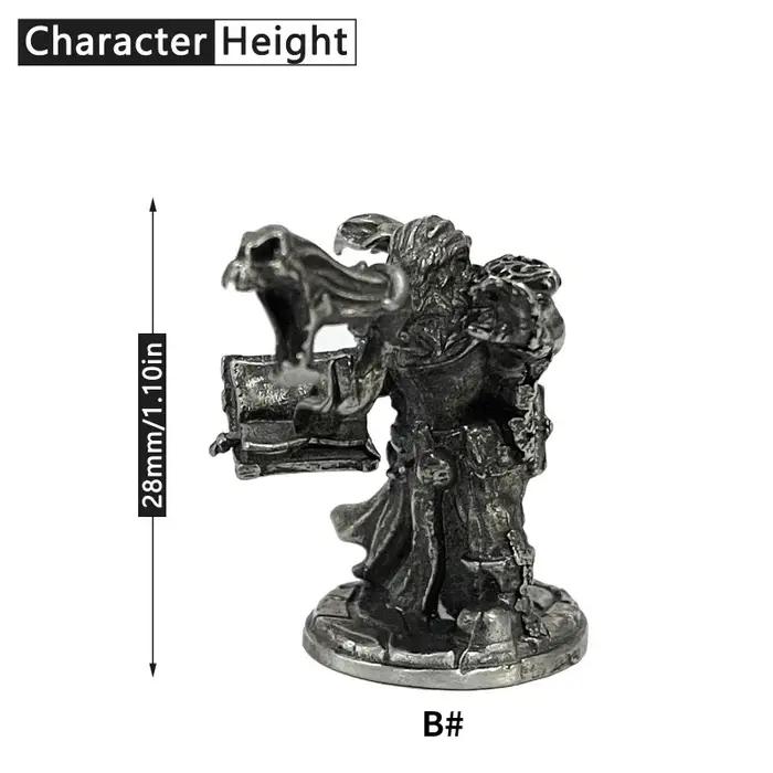 Figurines miniatures de soldats Wraith de la Légion du moyen âge