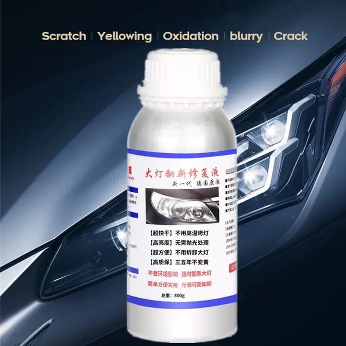 Évaporateur de polissage de phares de voiture, liquide, produits chimiques de voiture, vernis chimiq