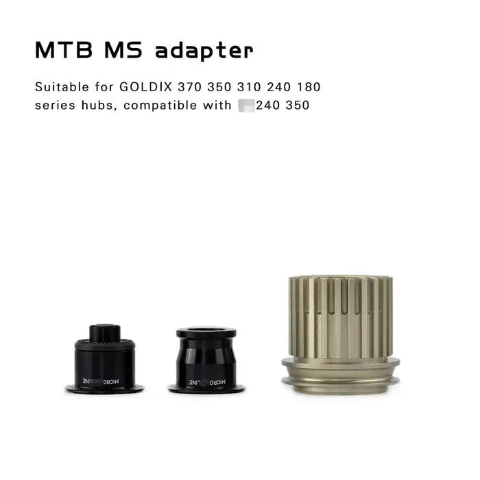 GOLDIX – adaptateur de moyeu de vélo de route en gravier, pour série M370 310 180 pour SHIMANO/SRAM