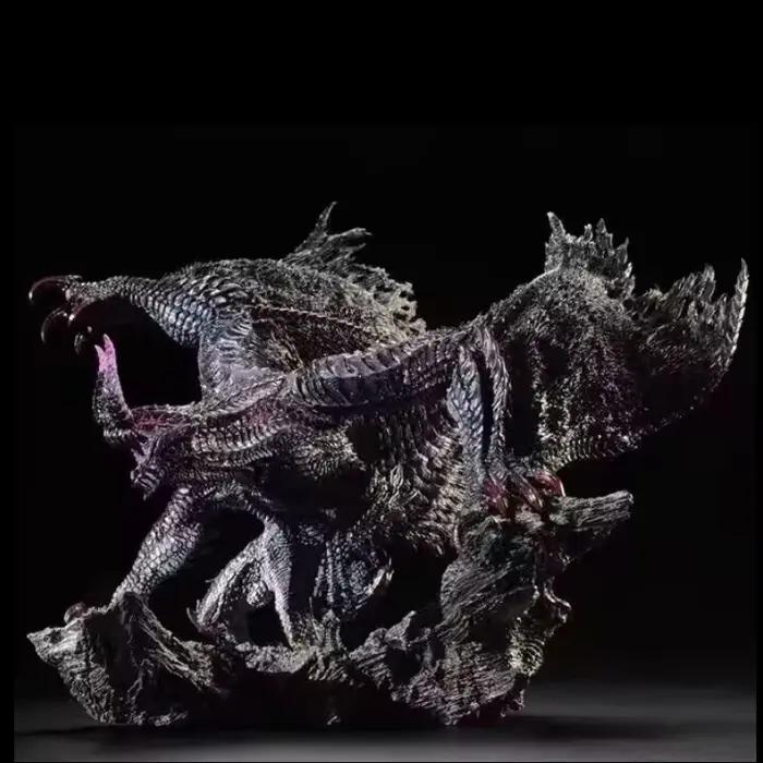 Figurine de jeu Monster Hunter World Gore Magala 18 cm, modèle de statue, collection pour garçons, décoration de bureau, ornement, jouets lumineux, cadeaux