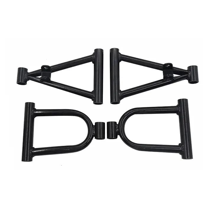 Kit de bras oscillants supérieur/inférieur pour suspension avant, compatible avec les quads, karts, UTV et buggies 50cc, 70cc, 90cc, 110cc, 4 roues.