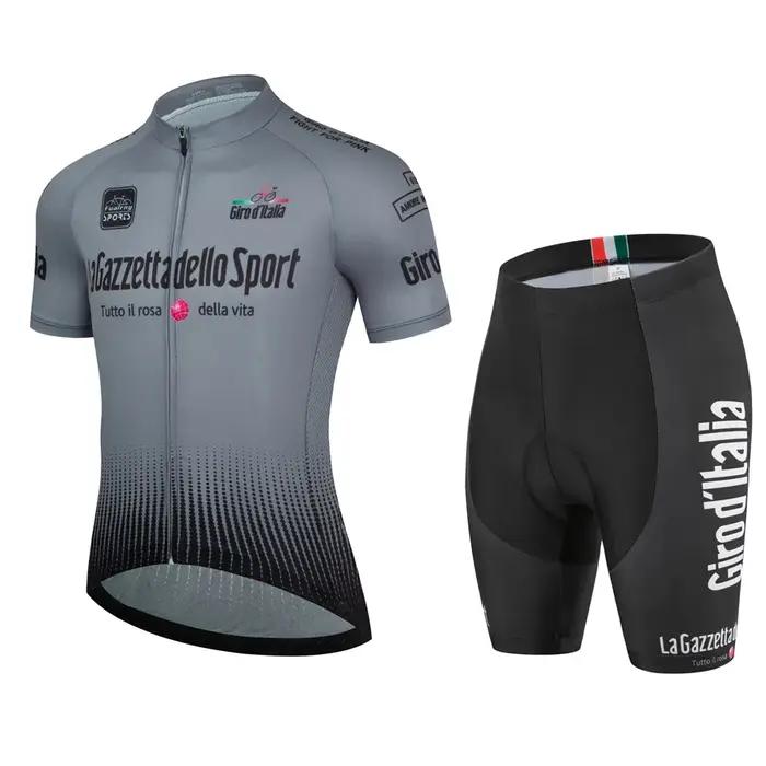 Tour d'italie vêtements de vélo maillot de cyclisme ensemble été vélo de route à manches courtes vêt