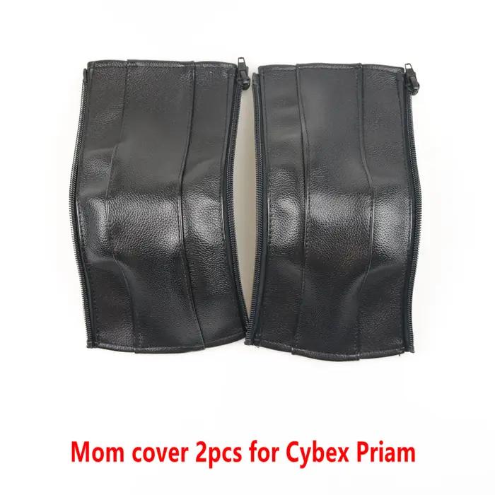 Nouvelle housse de protection en cuir PU pour poignées de poussette Cybex Priam