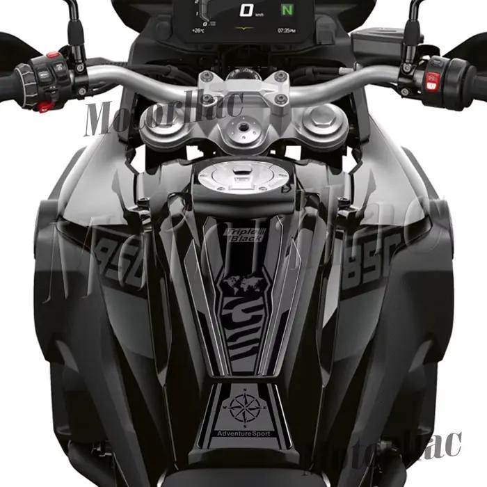 Autocollant 3D pour réservoir de carburant de moto, autocollant de protection, accessoires pour F850