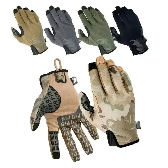 Gants de tir tactiques légers style FDT - Respirants et tactiles pour camping, vélo et outdoor