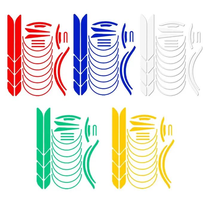 1 ensemble d'autocollants réfléchissants pour roues, bande réfléchissante pour pneus, pour XIAOMI M3