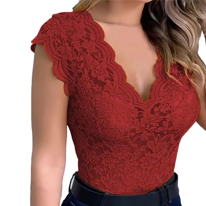 Cardigan en dentelle au crochet pour femme