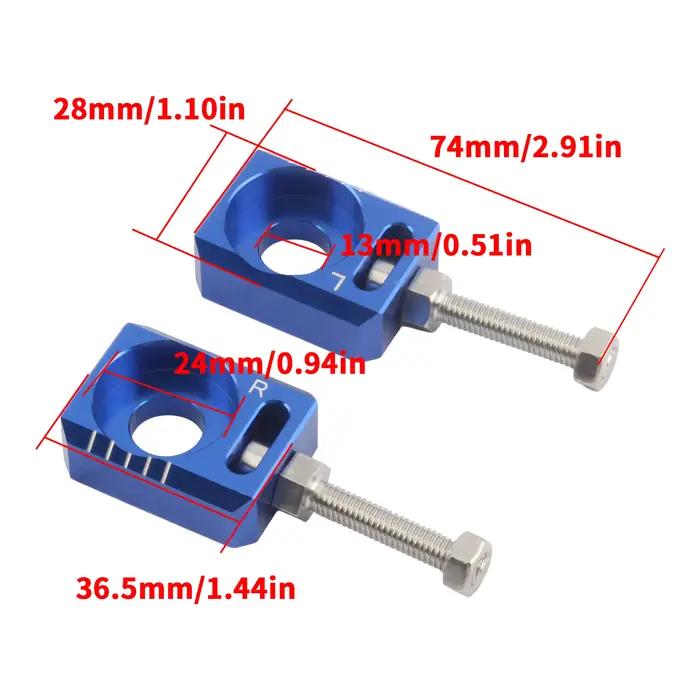 Régulateur de chaîne d'essieu arrière pour Surron Light Bee S X en aluminium, couvertures et moulures ornementales pour motos électriques occasions spéciales