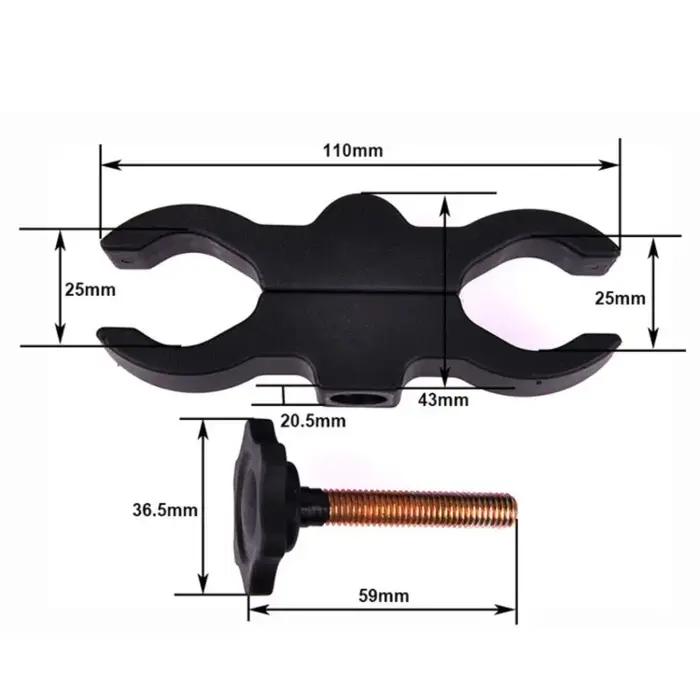 Outils de montage de portée de baril de fusil