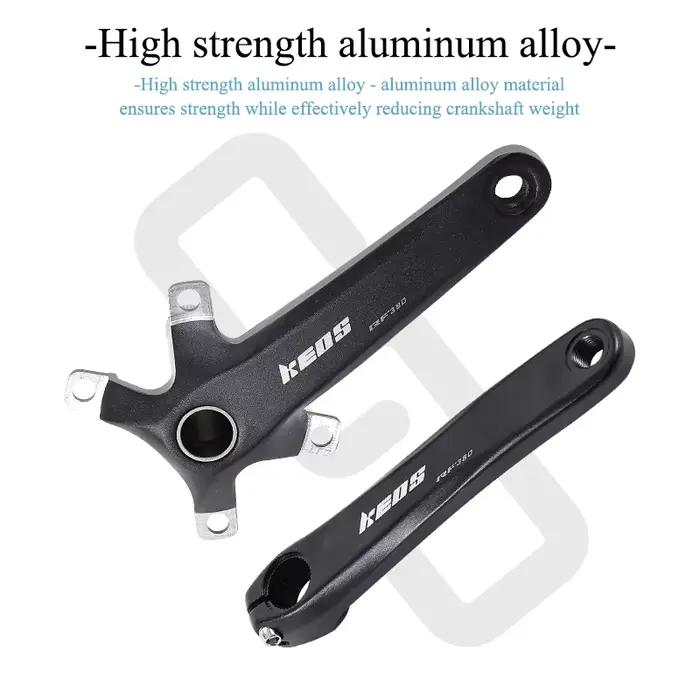 KEOS – pédalier de vélo de route 110BCD, en alliage d'aluminium, Double plateau 50/34TC, roue à chaî
