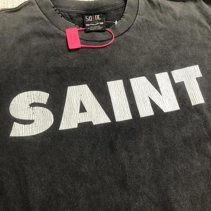 SAINT OF MICHAEL meilleure qualité Streetwear Vintage manches longues t-shirt décontracté ample surd
