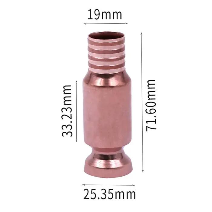 Pompe de siphon de gaz de ravitaillement en carburant en cuivre rouge